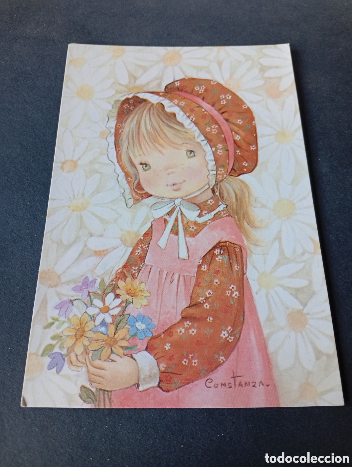 Postales: Postal dibujo chica, Constanza
