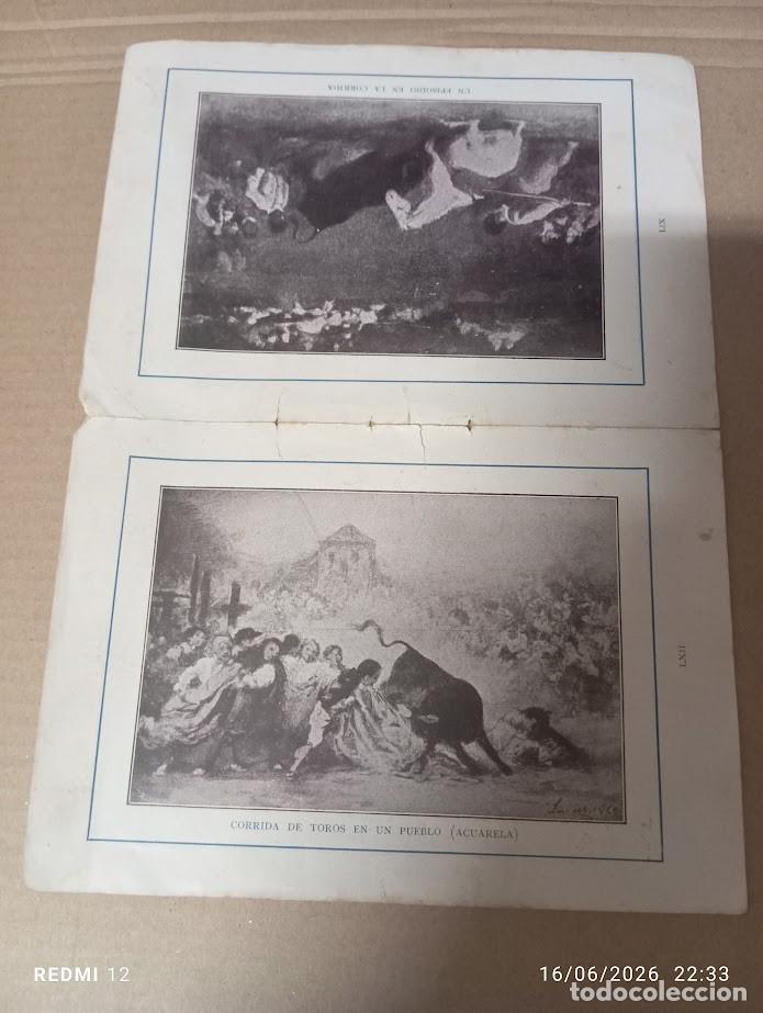 Postales: CORRIDA DE TOROS EN UN PUEBLO -COJIDA DE ESPALDA -LA PUNTILLA