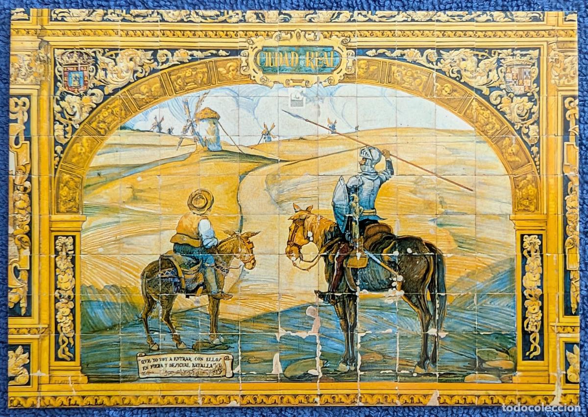 Postales: Postal Don Quijote - Retable de Don Quijote - Ciudad Real (1967)