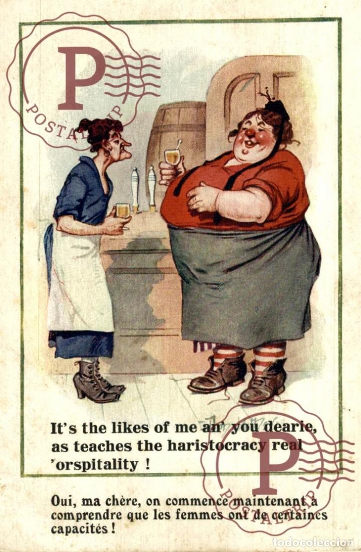 Postales: ILUSTRADA. ILLUSTRATEUR. Mac Gill - Its the likes of me an you dearie, as teaches the haristocracy