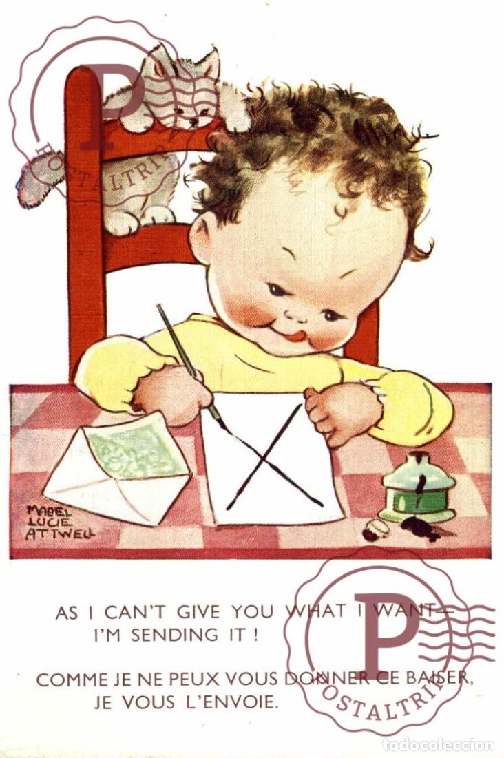 Postales: ILUSTRADA. ILLUSTRATEUR. Mabel Lucie Attwell - As i cant give you what i want, im sending it