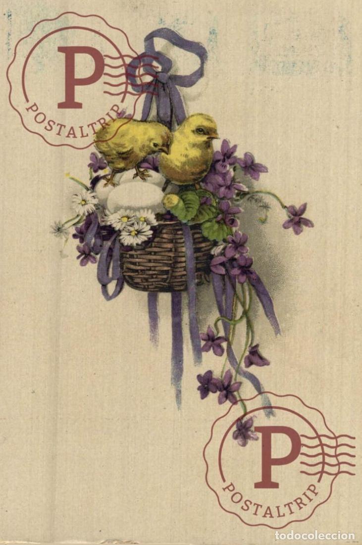 Postales: ILUSTRADA. ILLUSTRATEUR. PUBLICIDAD ESPA&Ntilde;A. LA CADENA. EL AGUILA. FABRICA DE JABONES LA PALMA VDA VI