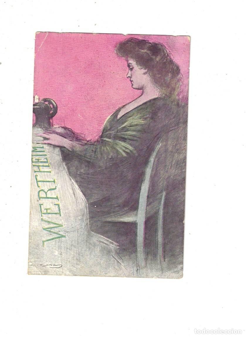 Postales: POSTAL MODERNISTA. RAMON CASAS. WERTHEIM