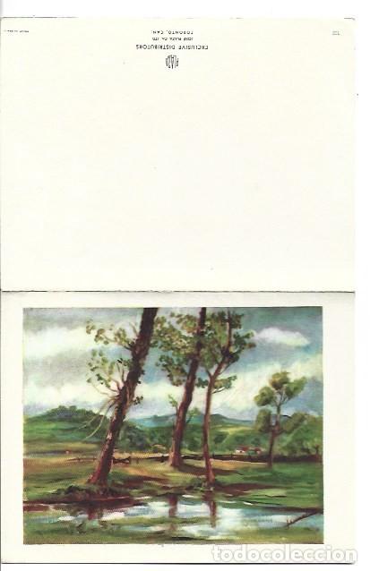 Postales: ARBOLES EN EL LAGO.- (PLAZA EXCLUSIVE DISTRIBUTORS).- TORONTO / CANADA