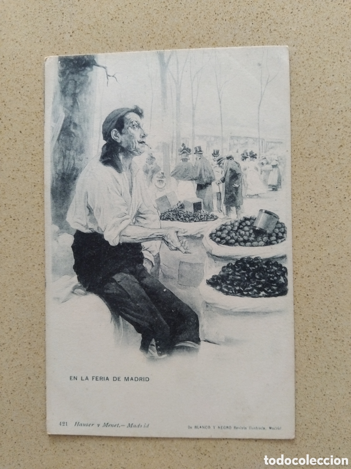 Postales: Postal En la feria de Madrid