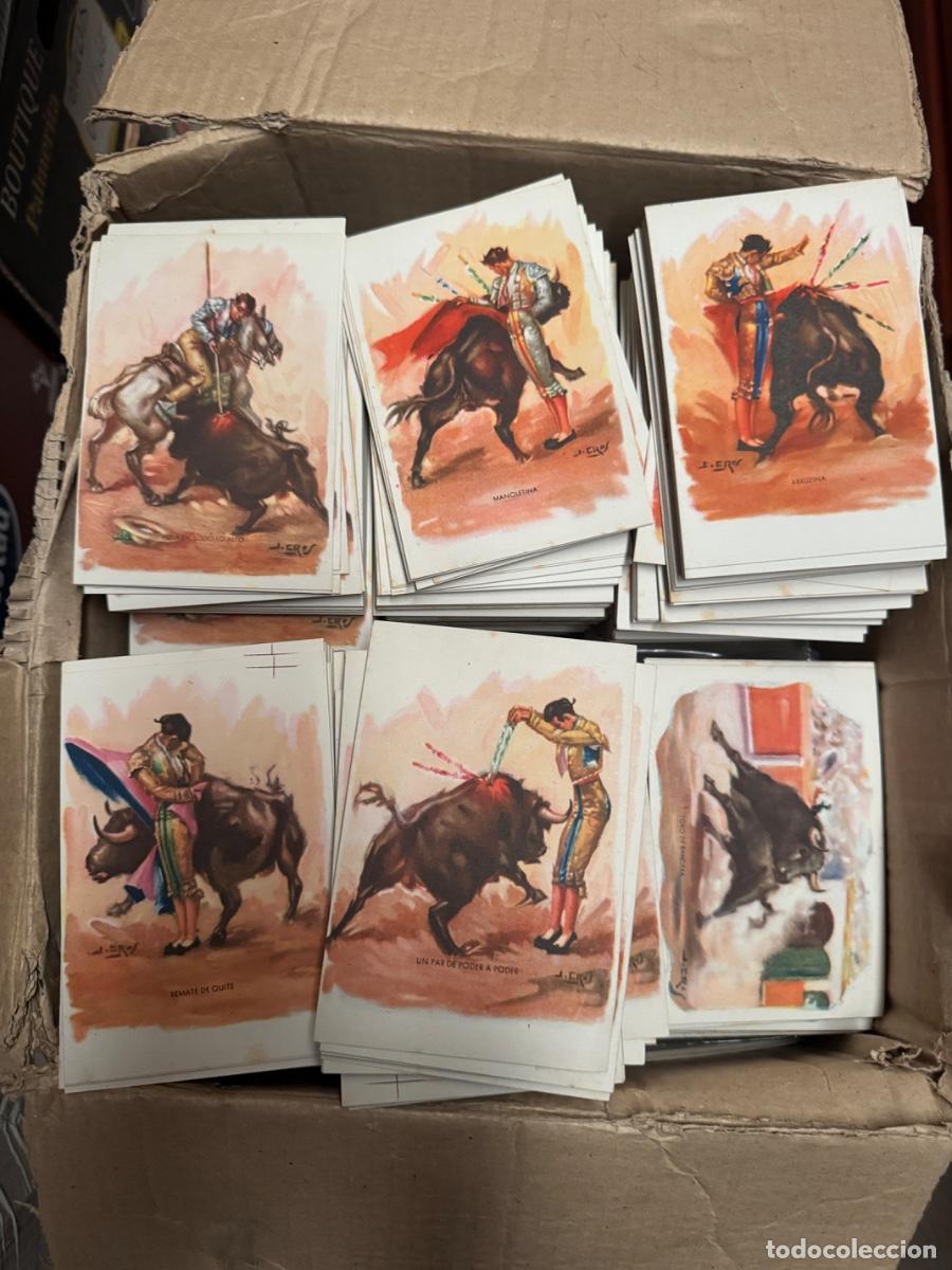 Postales: Lote de 1000 antiguas postales motivo TOROS