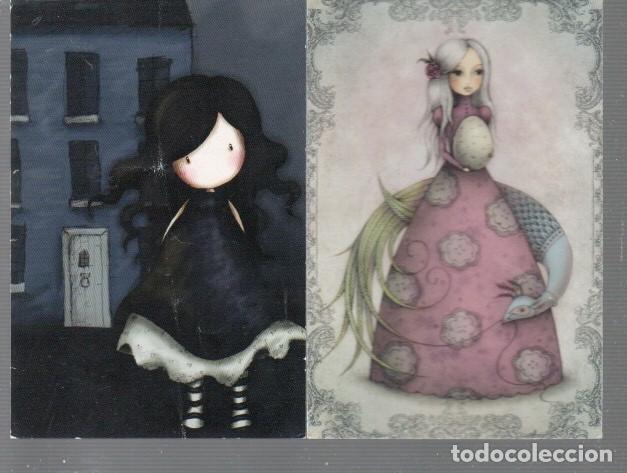 Postales: DOS POSTALES SANTORO UNA ES DE MIRABELLE Y LA OTRA ES DE GORJUSS N &ordm; 73 LAS DOS DE PANINI