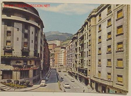 Postales: 5852 - EIBAR - AVENIDA DEL GENERALISIMO . Circulada . - Foto 1