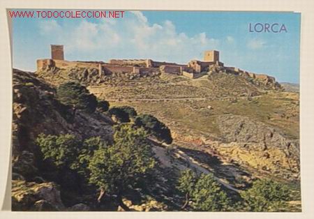 Postales: 26 - LORCA - MUCIA - CASTILLO Y TORRE DEL ESPOLON . No circulada . - Foto 1