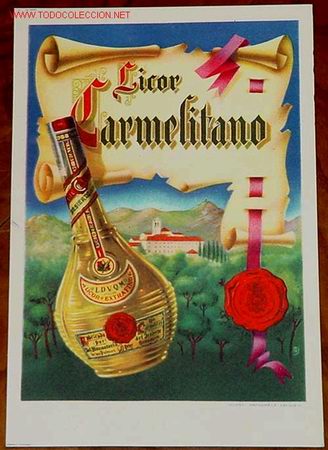 Postales: ANTIGUA POSTAL DE PUBLICIDAD - LICOR CARMELITANO - Foto 1