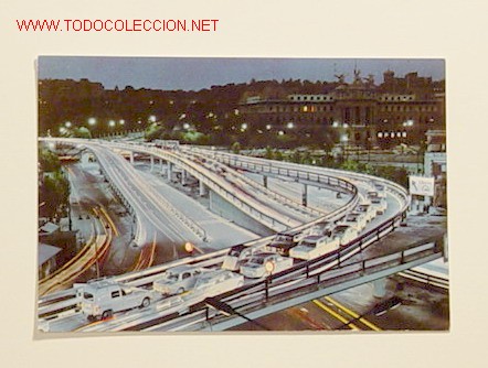 Postais: 220M-Glorieta del Emperador Carlos V.Ciculada.