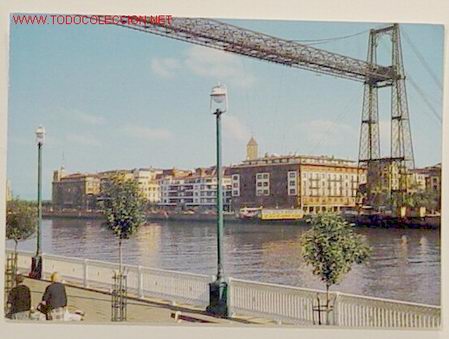 Cartoline: 301-LAS ARENAS.PUENTE DE BIZKAIA.Circulada 92.
