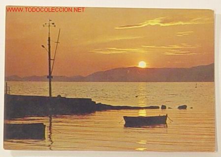 Postales: 1882-PUESTA DE SOL.Circulada. - Foto 1