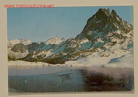 Cartoline: 39-PICO DEL MIDI DOSSAU-ALT. 2.884 MTRS.No circulada.