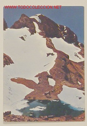 Postkarten: 39-PARQUE NACIONAL DE ORDESA-MONTE PERDIDO,GLACIAR Y LAGO HELADO 3365 M. No circulada.