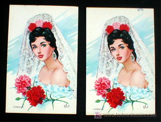 Postales: POSTALES PRECIOSAS. 1961...ENVIO GRATIS&iexcl;&iexcl; - Foto 1