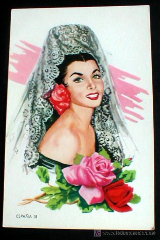 Cartoline: MUY BONITA. ESPA&Ntilde;A. 1961..ENVIO GRATIS&iexcl;&iexcl;
