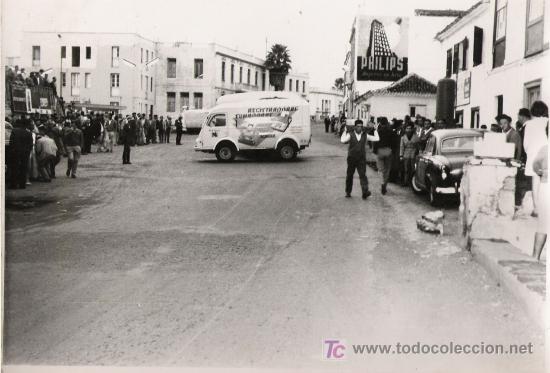 Postkarten: BONITA FOTOGRAFIA ANTIGUA DE TRANSPORTES TAMA&Ntilde;O  24X18