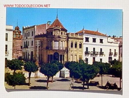 Cartoline: 2001-ARACENA.PLAZA DEL MARQUES DE ARACENA.VISTA PARCIAL.No circulada.