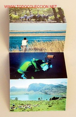 Postales: LIBRO DE 4 POSTALES-INJUVE.No circulada. - Foto 1