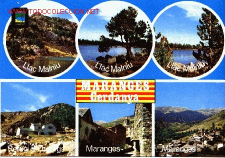 Postales: Postal de Maranges (Cerdanya) - Foto 1