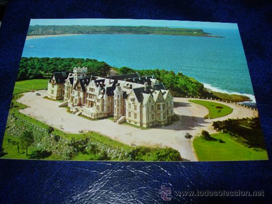 Postales: POSTAL DE SANTANDER. VISTA DEL PALACIO DE LA MAGDALENA - Foto 1
