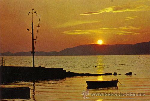 Postales: N&ordm; 1488 POSTAL PUESTA DE SOL - Foto 1