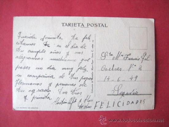 Postales: . PRECIOSA... SIN CIRCULAR.. . ENVIO GRATIS&iexcl;&iexcl;&iexcl; - Foto 2