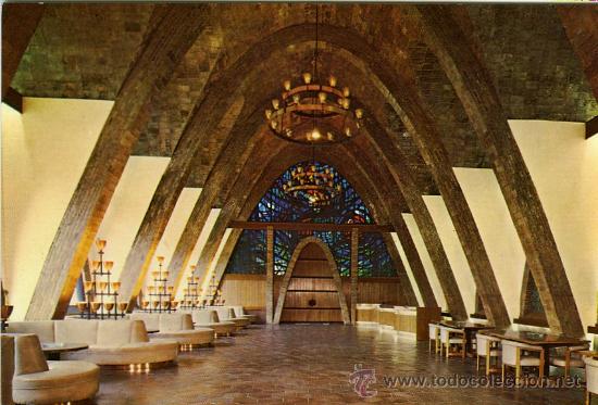 Postales: POSTAL CAVAS CODORNIU SALA DE RECEPCI&Oacute;N PUIG Y CADAFALCH - Foto 1