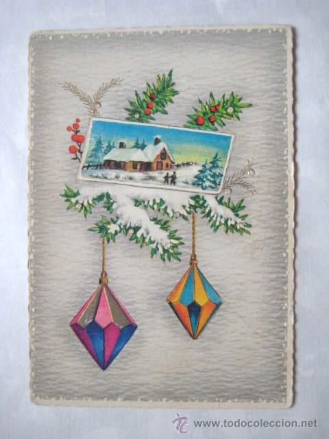 Postales: POSTAL NAVIDE&Ntilde;A 1969. ESCRITA. ENVIO GRATIS&iexcl;&iexcl;&iexcl; - Foto 1