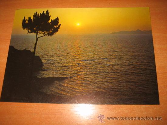 Postales: N&ordm; 208-RECUERDO DE ESPA&Ntilde;A   PUESTA DE SOL   EDICIONES ALARDE - Foto 1