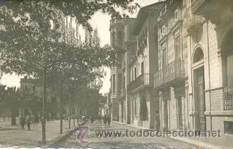 Postales: 7-esp19. Postal sin identificar. Calle y Gente paseando - Foto 1