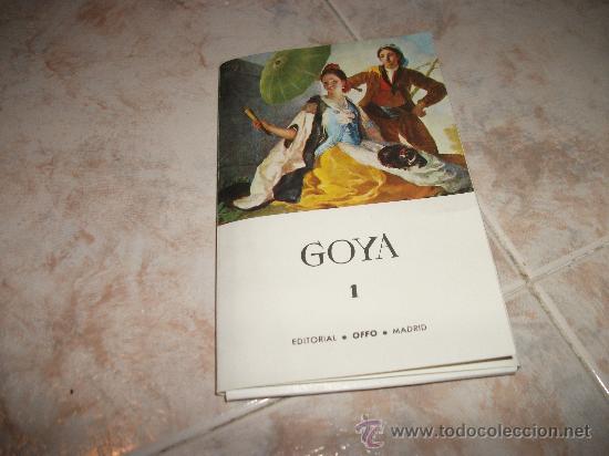 Postales: Lote de 20 postales de Goya - Foto 1