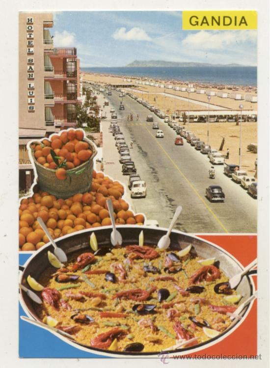 Postales: POSTAL A&Ntilde;OS 60 / GANDIA - Foto 1