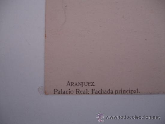 Postales: PALACIO DE ARANJUEZ - Foto 2