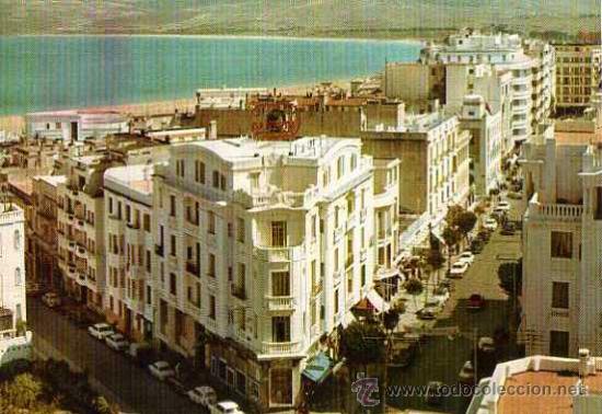 Postales: Tanger. Vista parcial. Escrita. - Foto 1