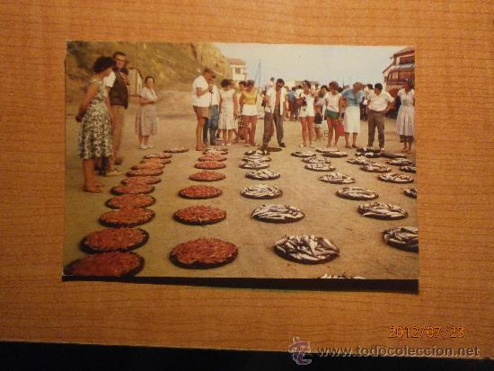 Postales: POSTAL ESPA&Ntilde;A SUBASTA DE PESCADO ESCRITA - Foto 1