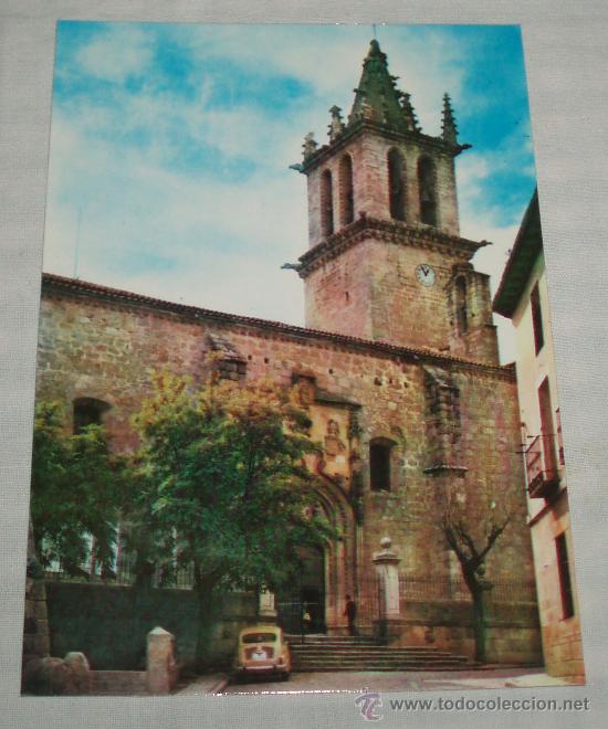 Postales: tres postales (el Botafumeiro-iglesia de colmenar viejo-catedral de albacete) sin circular
