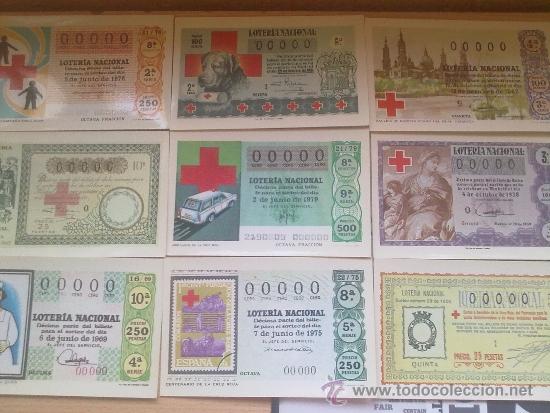 Postales: COLECCION DE POSTALES REPLICAS DE LOTERIAS-9 UNIDADES