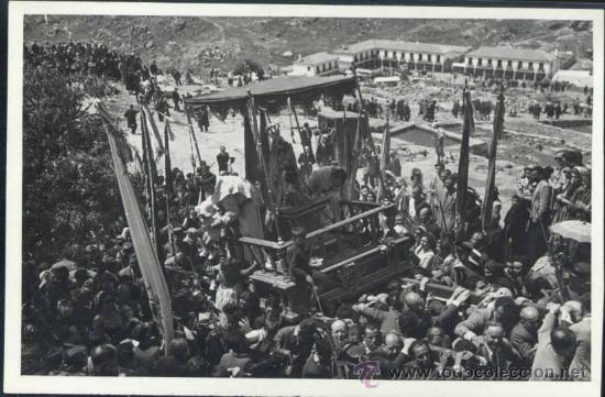 Postales: FOTOGRAF&Iacute;A DE PROCESI&Oacute;N SIN LOCALIZAR POBLACI&Oacute;N.- - Foto 1