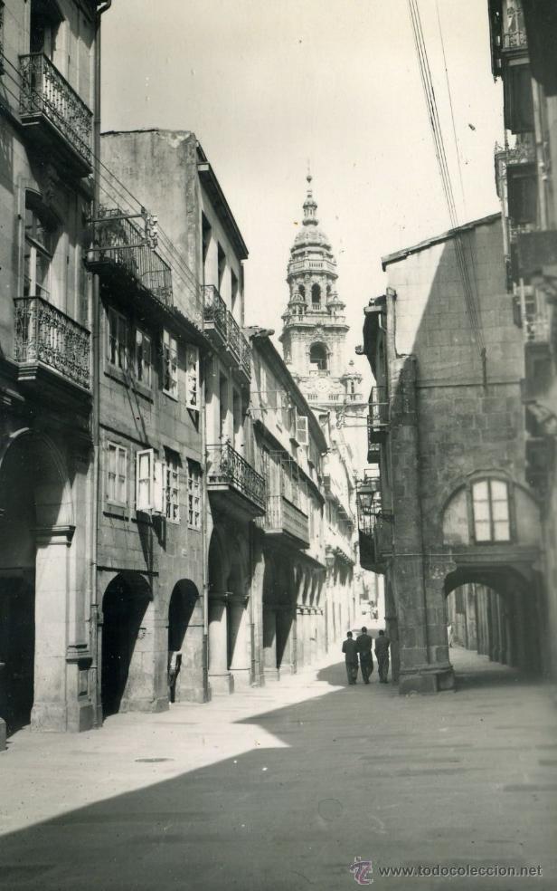 Postales: Santiago. 70 Ed. LUJO. R&uacute;a del Villar EBC - Foto 1