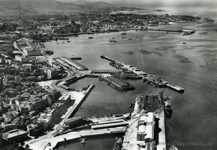 Postales: VIGO, Puerto - Foto 1