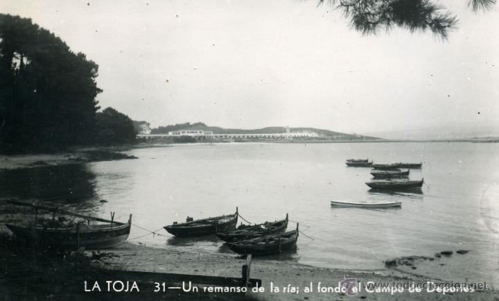 Cartoline: LA TOJA. 31 ED POLIGR&Aacute;FICA. Un remanso de la R&iacute;a