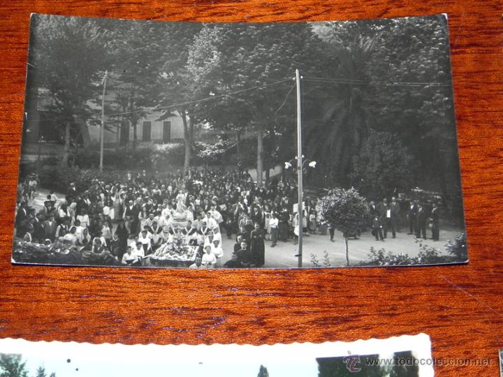 Postcards: ANTIGUA FOTO POSTAL DE PROCESION EN ALGUNA POBLACION DE NAVARRA O LA RIOJA? - NO CIRCULADA.