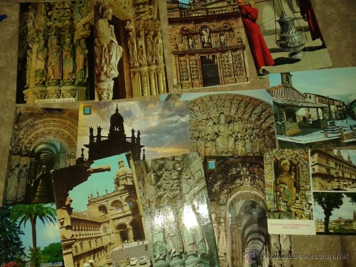 Postales: 15 POSTALES DE SANTIAGO DE COMPOSTELA. A&Ntilde;OS 70-80