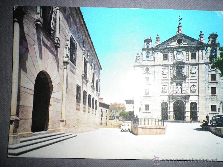 Postales: POSTAL AVILA, FACHADA PRINCIPAL DEL CONVENTO DE SANTA TERESA  , CIRCULADA