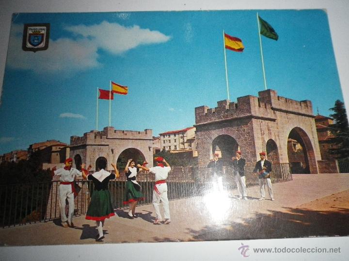 Postales: POSTAL  PAMPLONA, CIRCULADA, A&Ntilde;OS  60 - Foto 1