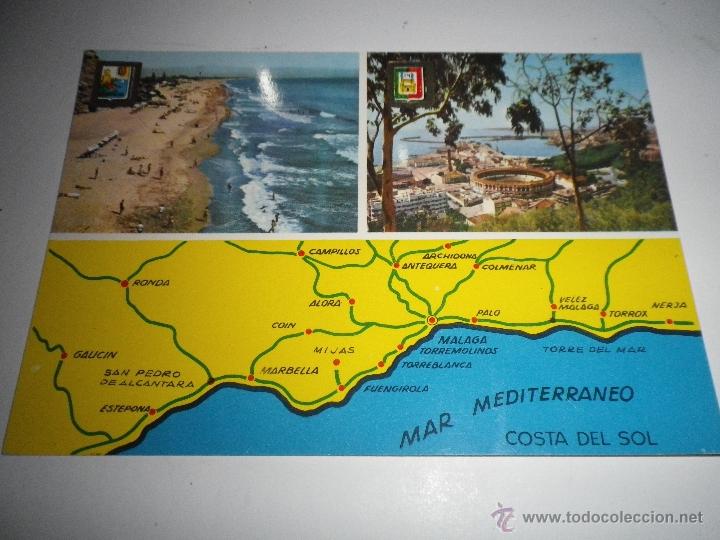 Postales: POSTAL TORREMOLINOS   COSTA DEL SOL, SIN CIRCULAR   A&Ntilde;OS  60