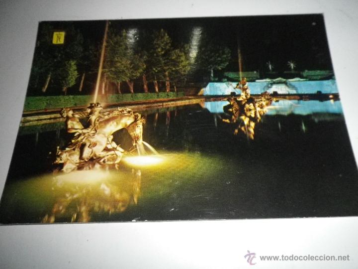 Postais: POSTAL   LA GRANJA DE SAN ILDEFONSO, CARRERA DE CABALLO VISTA NOCTURNA, SIN CIRCULAR  A&Ntilde;OS 60