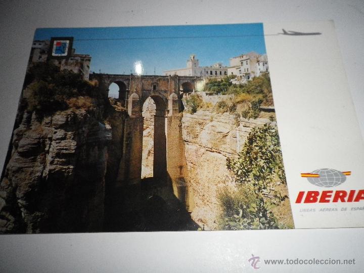 Postais: POSTAL IBERIA   RONDA, SIN CIRCULAR, A&Ntilde;OS 60